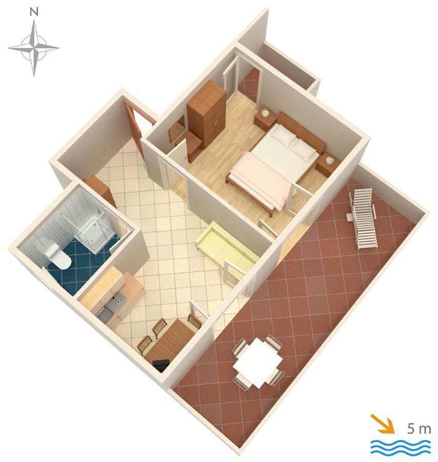 Apartments By The Sea Mandre, Pag - 4093 Kolan Zewnętrze zdjęcie